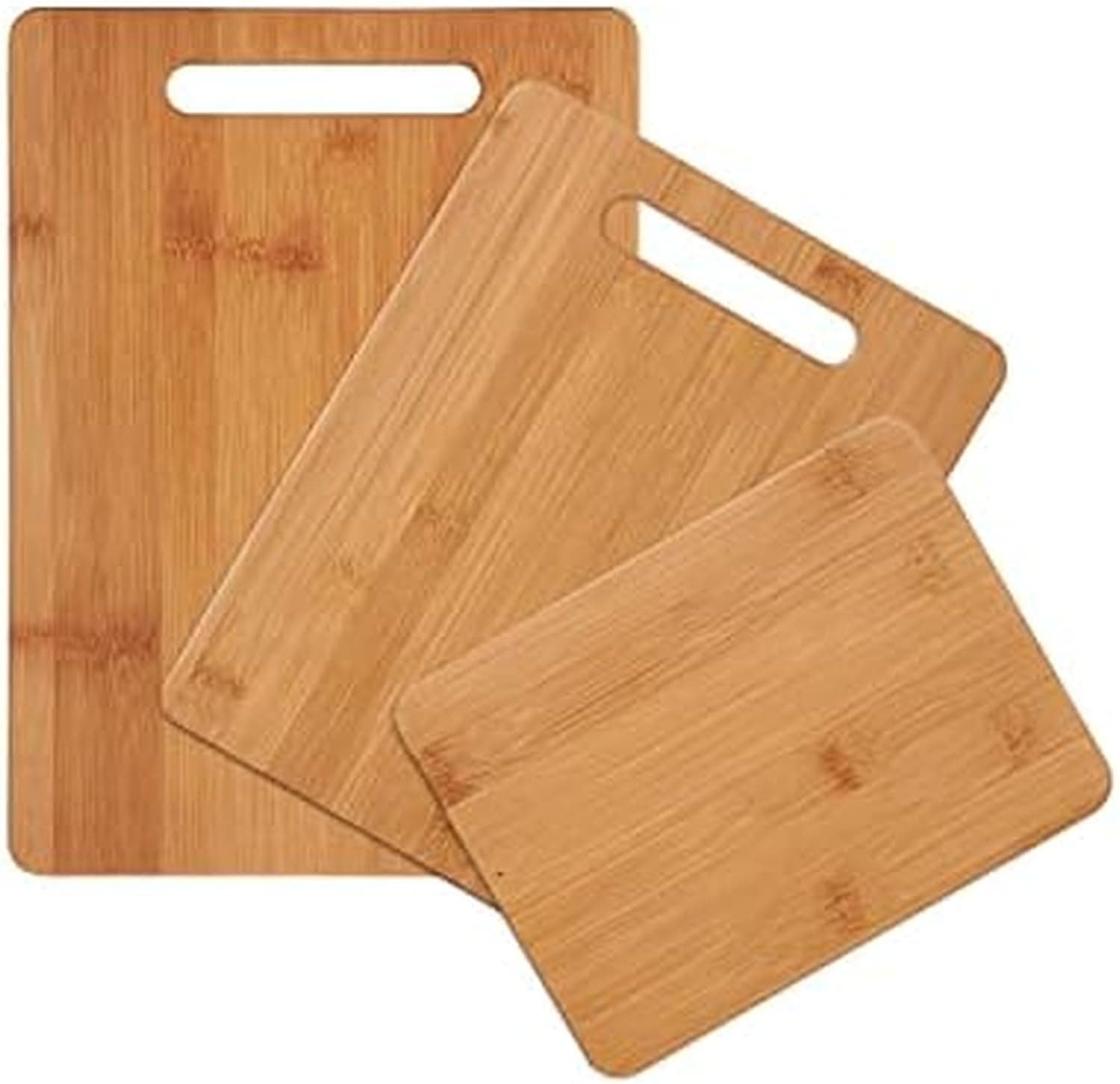 Kit de tábua de corte Farberware, bambu, 3 tamanhos