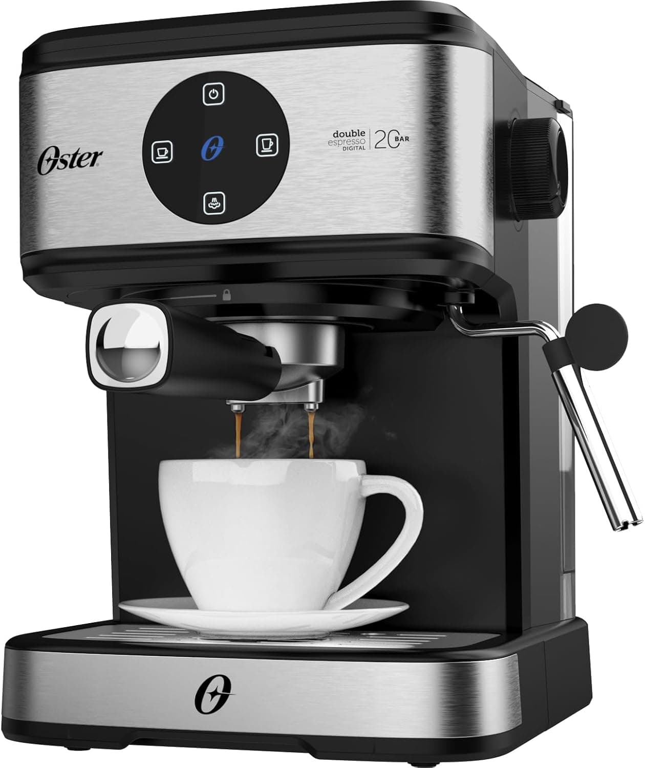 Cafeteira Espresso Oster OCAF900 Digital com Vaporizador de Leite 127V