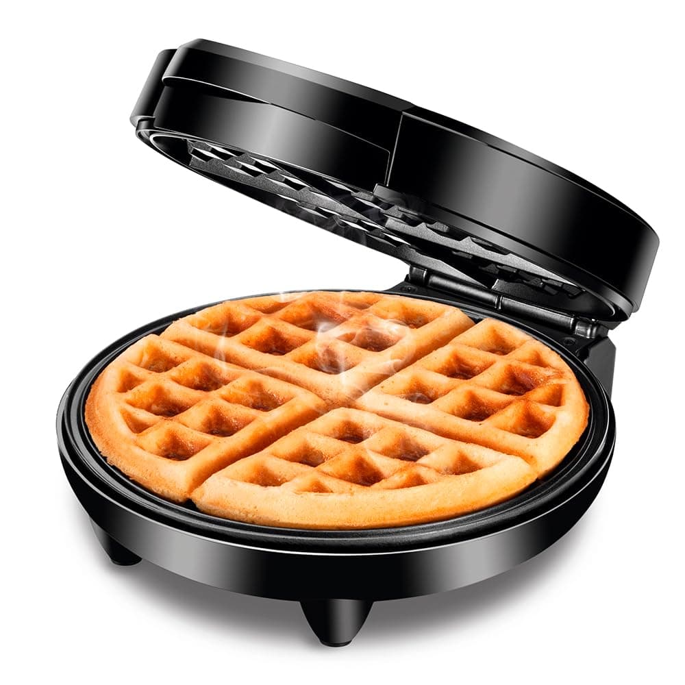 Máquina de Waffle Mondial GW-01 1200W Preto e Inox