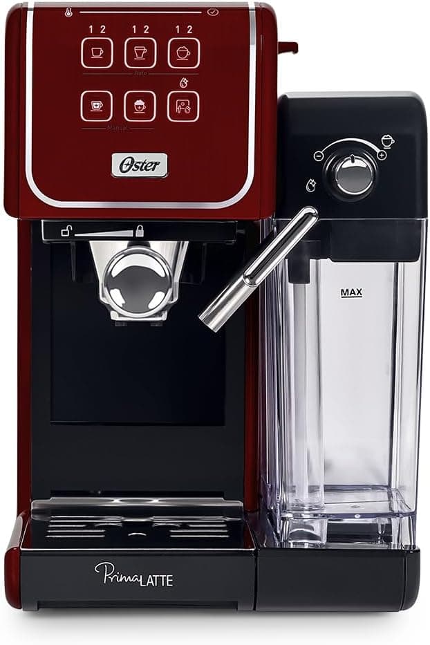 Cafeteira Espresso Oster PrimaLatte Touch Red - 127V