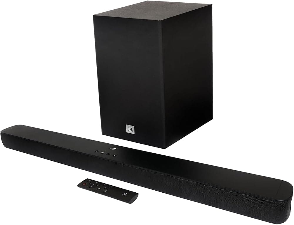 JBL Soundbar Bluetooth Cinema SB180, 2.1 Canais, Subwoofer de 6,5" Sem Fio